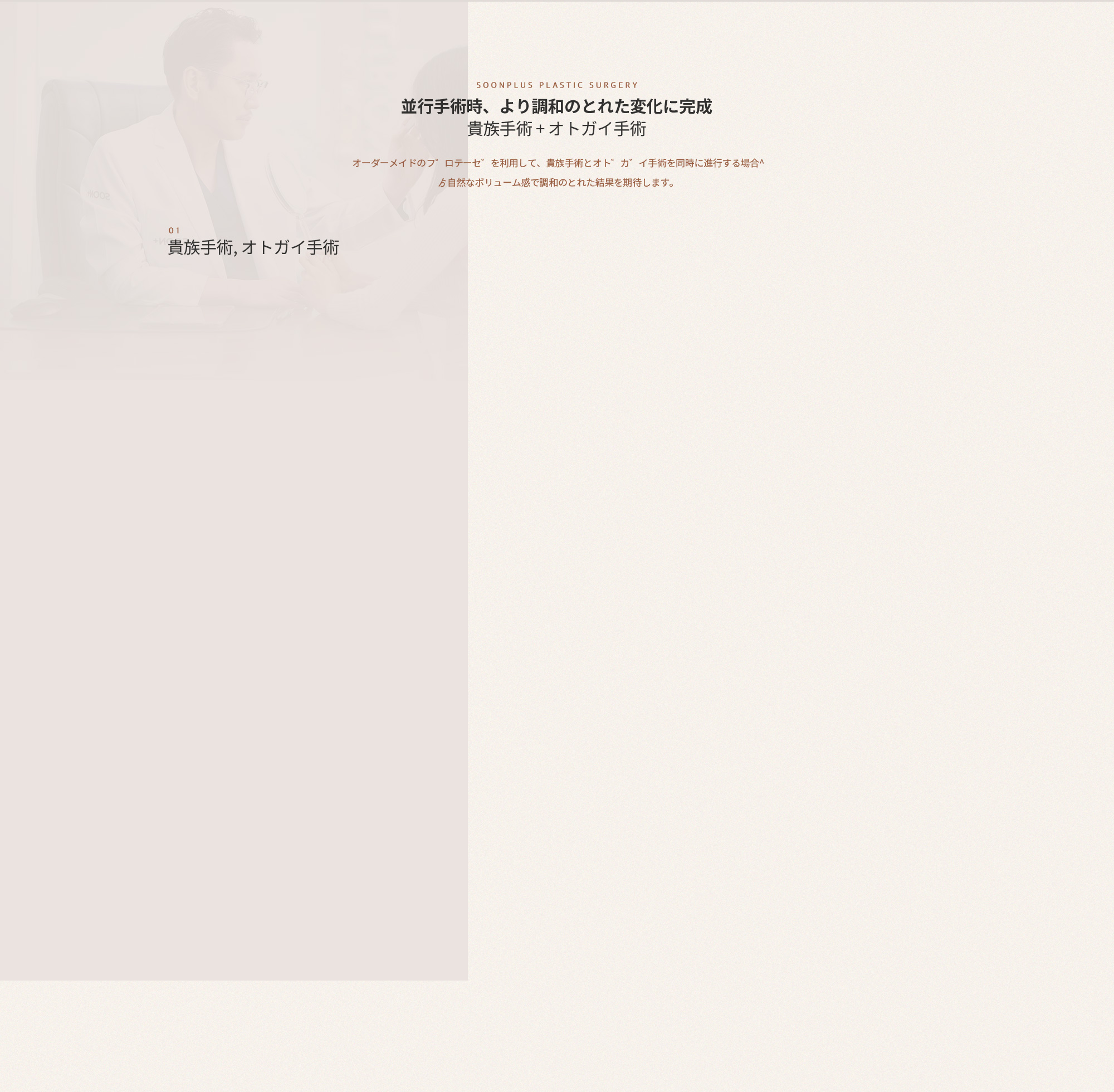 01 귀족수술 + 무턱수술